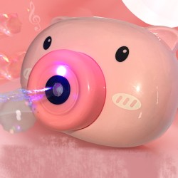 Joying Baby 小猪粉色泡泡机 2瓶水+1个背带