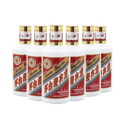 MOUTAI 茅台 迎宾酒 43度 酱香型白酒 200ml*6瓶