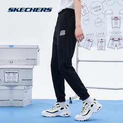 SKECHERS 斯凯奇 L121W211 中性款针织束脚裤运动裤