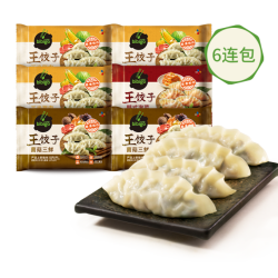 bibigo 必品阁 韩式王饺子 6袋