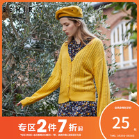 Semir 森马 19-331000 女士针织开衫 *2件