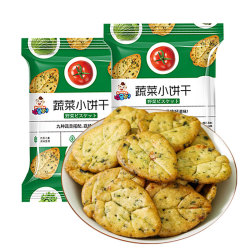 符号小子 九蔬菜饼干50g*4包 *5件