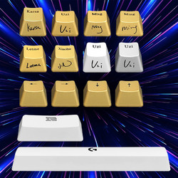 罗技RNG键帽联名定制款键帽适用于机械键盘英雄联盟LOL透光610个性签名