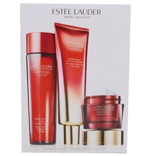 雅诗兰黛（Estee Lauder）红石榴系列三件套  洁面125ML+滋润水200ML+晚霜50ML (新老包装随机发货) 进口超市