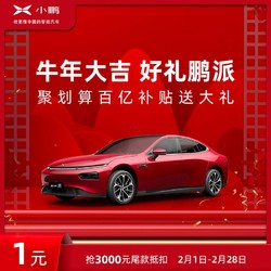 小鹏P7 送猫超卡 超长续航 智能轿跑 电动汽车 新车定金整车