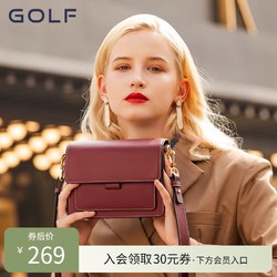 GOLF2021时尚风琴小方包