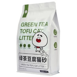 小囧 绿茶豆腐猫砂 2.75kg