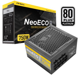 安钛克 Antec NE750白金牌全模组/7年换新/电脑电源 750W(全日系电容/80Plus/风扇启停)