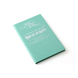 日本Midori习惯养成打卡日记笔记本记事本 蓝绿色