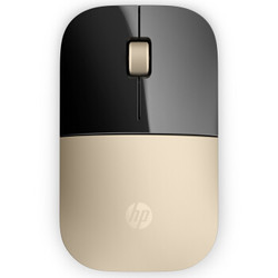 惠普（HP）Z3700 无线鼠标 便携办公鼠标 金色