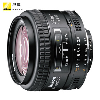 Nikon 尼康 AF 24mm F2.8 D 广角定焦镜头