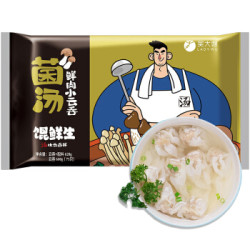 吴大嫂 菌汤鲜肉小云吞 600g *5件