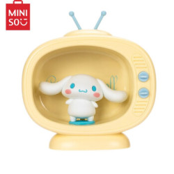 名创优品(MINISO)Cinnamoroll电视机小夜灯 卧室床头书桌灯LED柔和白光创意摆件礼品 *4件