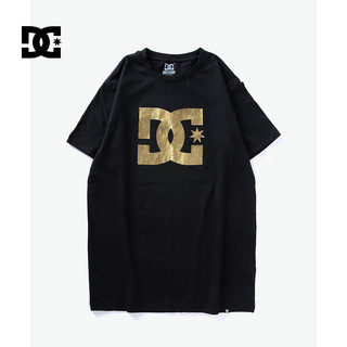 DC SHOES 5126J601 男款经典纯棉圆领运动休闲T恤