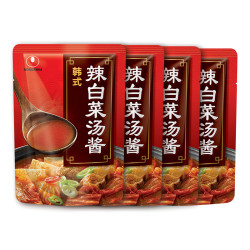 农心 NONG SHIM 辣白菜汤酱 韩式家庭100g*4袋 *6件