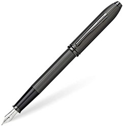 Cross Townsend 限量版钢笔,带豪华礼品盒 - 哑光黑 中号 哑光黑