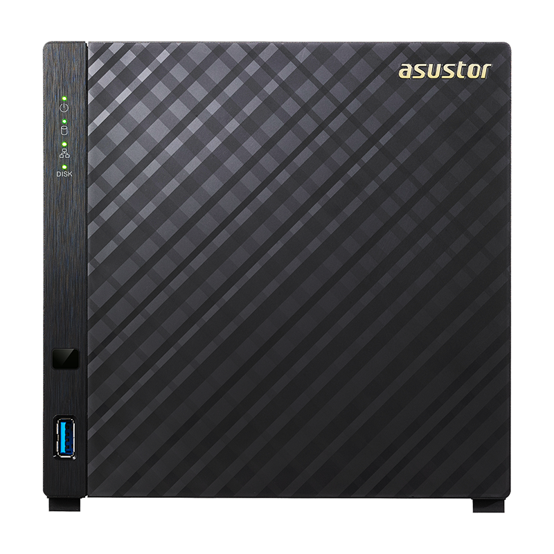 ASUSTOR 爱速特 AS3104T 4盘位NAS（Celeron、2GB）