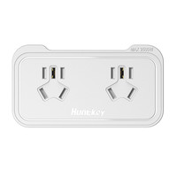 Huntkey 航嘉 PSE005-12 一转二无线转换插头