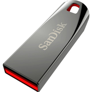 SanDisk 闪迪 酷系列 酷晶 CZ71 USB2.0 U盘 银色 32GB USB 个性定制版