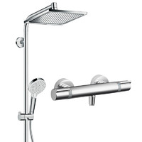 hansgrohe 汉斯格雅 柯洛梅达系列 节水型花洒套装 27289花洒+15368恒温龙头