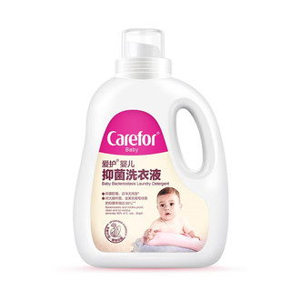 Carefor 爱护 婴儿抑菌洗衣液 1.2L+300ml+500ml*6袋