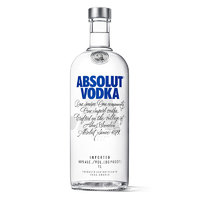 ABSOLUT VODKA 绝对伏特加 伏特加 原味 40%vol 1L