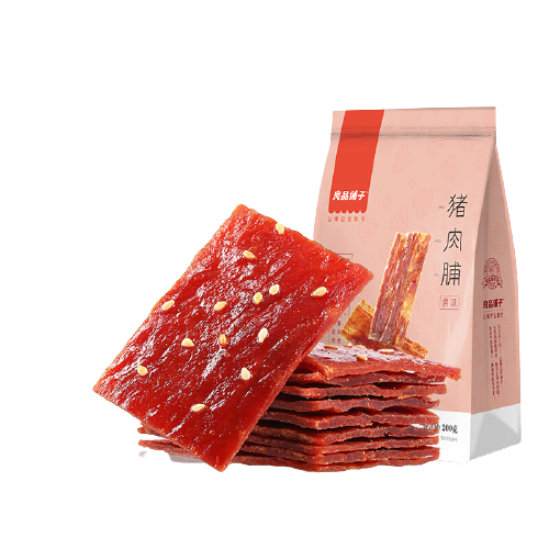 良品铺子猪肉脯小包装200g2件