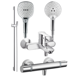 Hansgrohe 汉斯格雅 #265214/265314+15368/71242 恒温带下出水花洒套装