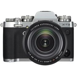 FUJI 富士 FILM）X-T3/XT3 微单相机 套机 银色（16-80mm镜头 ) 2610万像素 翻折触摸屏 4K视频