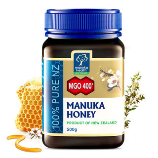 manuka health 蜜纽康 MGO400+ 麦卢卡蜂蜜 500g