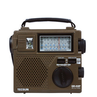 TECSUN 德生 GR-88P 收音机 标配+USB充电器+电池组