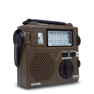 TECSUN 德生 GR-88P 收音机 标配+USB充电器+电池组+外接天线
