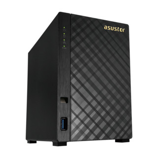 ASUSTOR 爱速特 AS3202T 2盘位NAS（赛扬N3160、2GB）