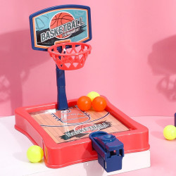 儿童篮球架迷你桌面投篮机小篮球6个