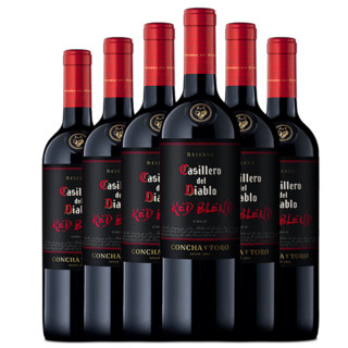 Casillero del Diablo 红魔鬼 黑金珍藏 中央山谷干型红葡萄酒 6瓶*750ml套装