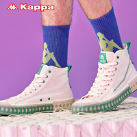 Kappa 卡帕 海贼王联名串标 KPCBGVS51C 情侣款高帮帆布鞋