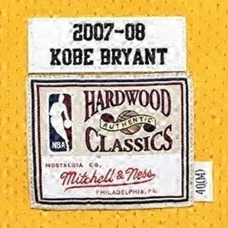 Mitchell&Ness AUTHENTIC球员版 2007湖人队60周年纪念款球衣