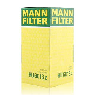 曼牌滤清器 曼牌（MANNFILTER）机油滤清器机油滤芯机滤HU6002zM途观L迈腾帕萨特高尔夫7速派奥迪