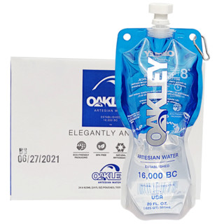 美国原装Oakley奥克利进口矿泉水天然弱碱性饮用水415ml*24袋