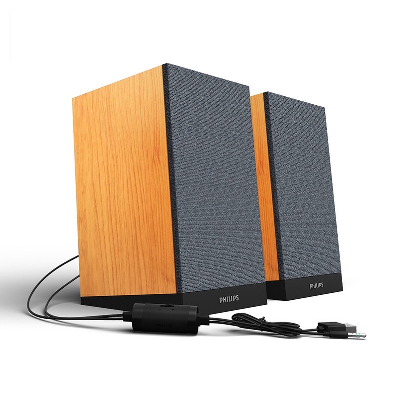 philips 飞利浦 spa36w/93 多媒体音箱 音响 电脑音箱 线控音箱 *4件