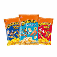 Cheetos 奇多 零食组合装 3口味 175g（日式牛排味60g+美式火鸡味60g+真鲜虾片原味55g）