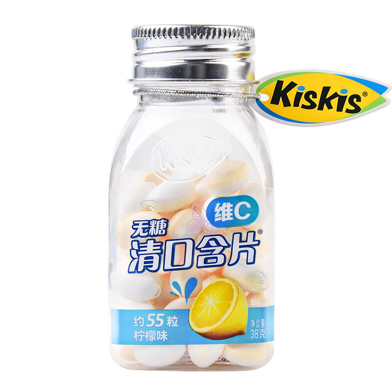 KisKis 酷滋 维C清口含片 柠檬味 38g