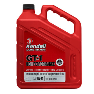 Kendall 康度 HIGH PERFORMANCE系列 GT-1 5W-30 SN PLUS级 半合成机油 3.785L