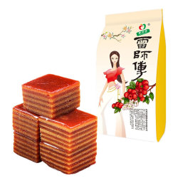 雷师傅 山楂布丁 350g *3件