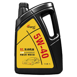 龙润 矿物质机油 5W-40 SL级 4L