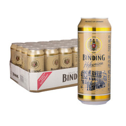 BINDING 冰顶 白啤酒 500ml*24听 *2件