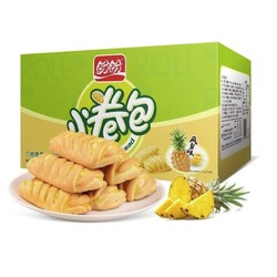 PANPAN FOODS 盼盼 小卷包 面包 凤梨味 1.05kg