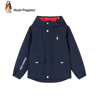 聚划算百亿补贴：Hush Puppies 暇步士 HPOQBD24CC538 儿童连帽防风外套