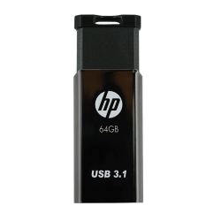 惠普(HP)64G USB3.1 U盘 x770w 可伸缩金属高速读写电脑车载两用优盘 *2件