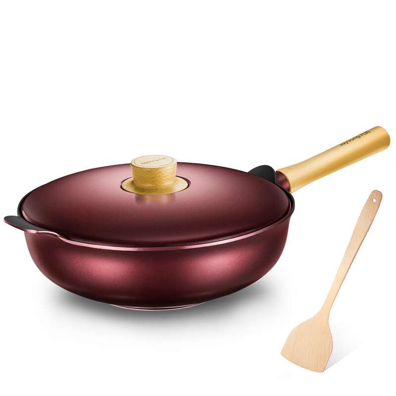 joyoung 九阳 clt3257d 轻奢派不粘炒锅 32cm